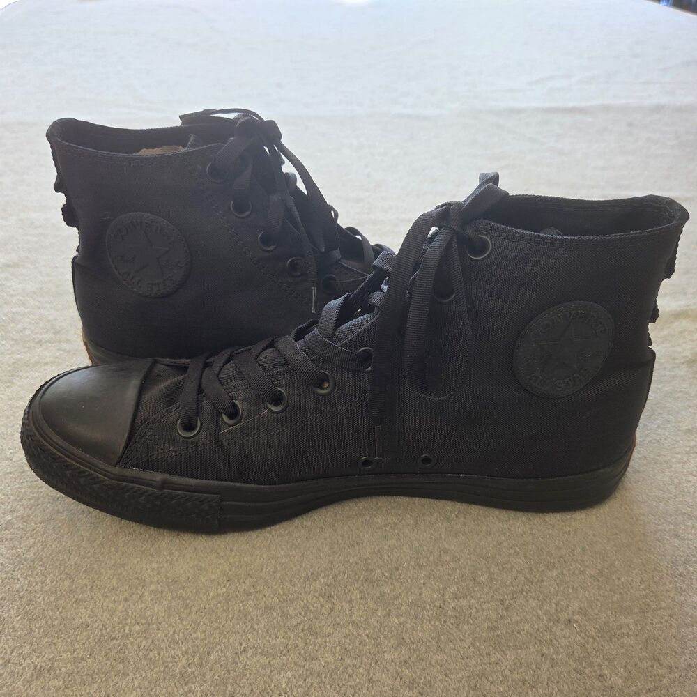 Converse Chuck Taylor All Star Cordura Hi Top Black 161428C Mens 10 Womens 12